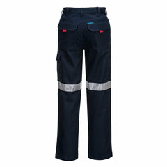 Portwest Mens Prime Mover Cargo Pants Taped Cotton Pre Shrunk Work Safety MP701- Bannav S Bannav LLC 