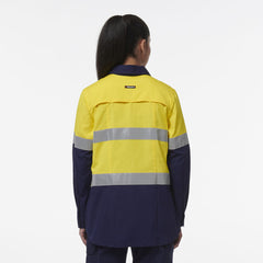 KingGee Womens Workcool Maternity Reflective Shirt K44234- Bannav S Bannav LLC 