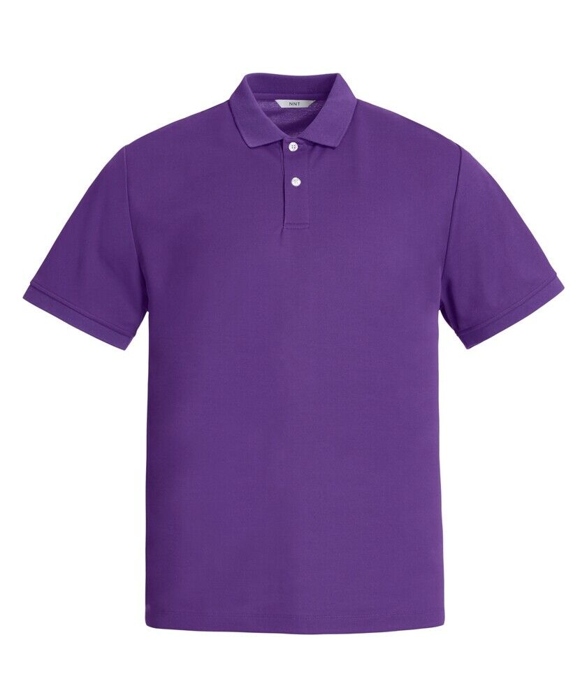 Mens NNT Uniforms Workwear Short Sleeve Active Range Work Polo Shirt Top CATJ2M- Bannav S Bannav LLC 