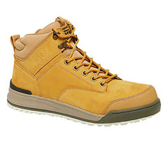 Hard Yakka 3056 Lace Zip Leather Work Safety Boots Memory Foam Protect Y60200- Bannav S Bannav LLC 