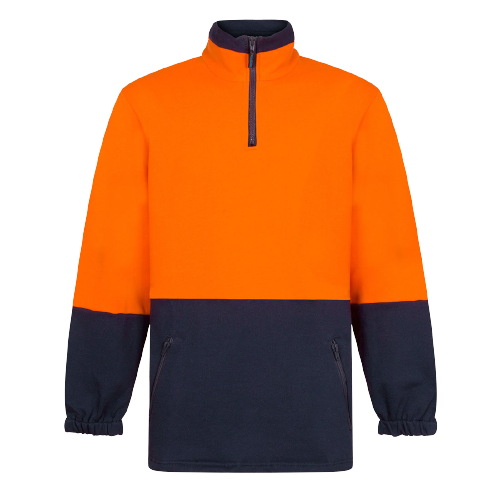 Portwest Cotton Brush Fleece Jumper Reflective Taped Safety Work MF515- Bannav S Bannav LLC 