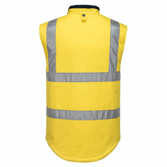 Portwest Men Hi-VisTex 100% Cotton Reversible Vest Reflective Safety Work MV278- Bannav S Bannav LLC 