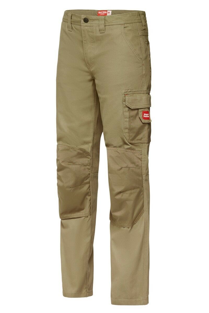 Hard Yakka Womens Legends Work Tough Pants Cargo Panama Weave Cotton Y08079- Bannav S Bannav LLC 