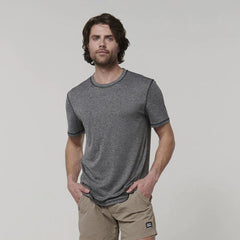 Hard Yakka Mens Lightweight Regular Fit Workwear Cool X Performance Tee Y19559- Bannav S Bannav LLC 