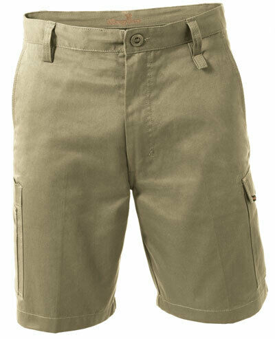 KingGee Mens Workcool 1 Shorts Workwear Modern Contoured Fit Cotton Comfy K17800- Bannav S Bannav LLC 