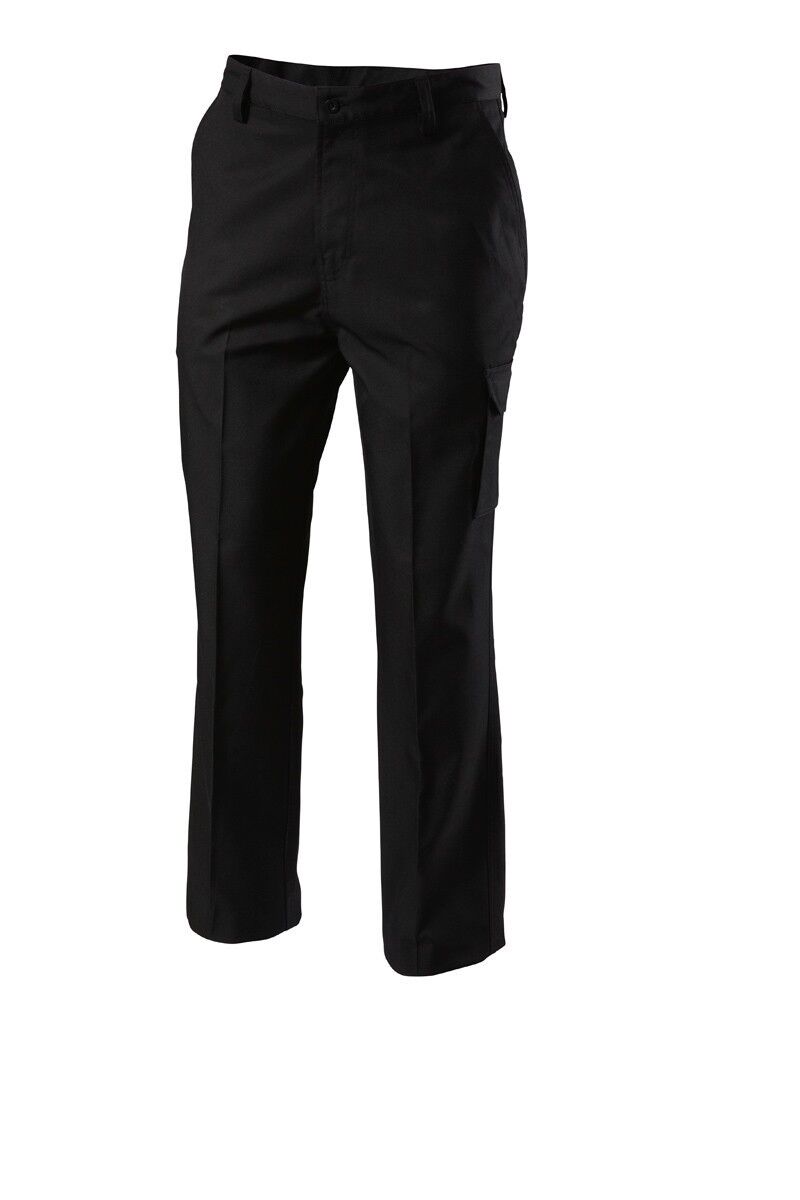 Mens Hard Yakka Cargo Workwear Pants Black Midnight Blue Safety Y02590- Bannav S Bannav LLC 