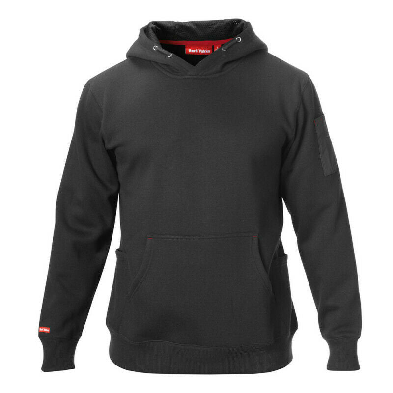 Hard Yakka Brushed Fleece Hoodie Jumper Winter Workwear Safety Work Y19326- Bannav S Bannav LLC 