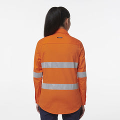 KingGee Womens Workcool Vented Reflective Shirt K44231- Bannav S Bannav LLC 