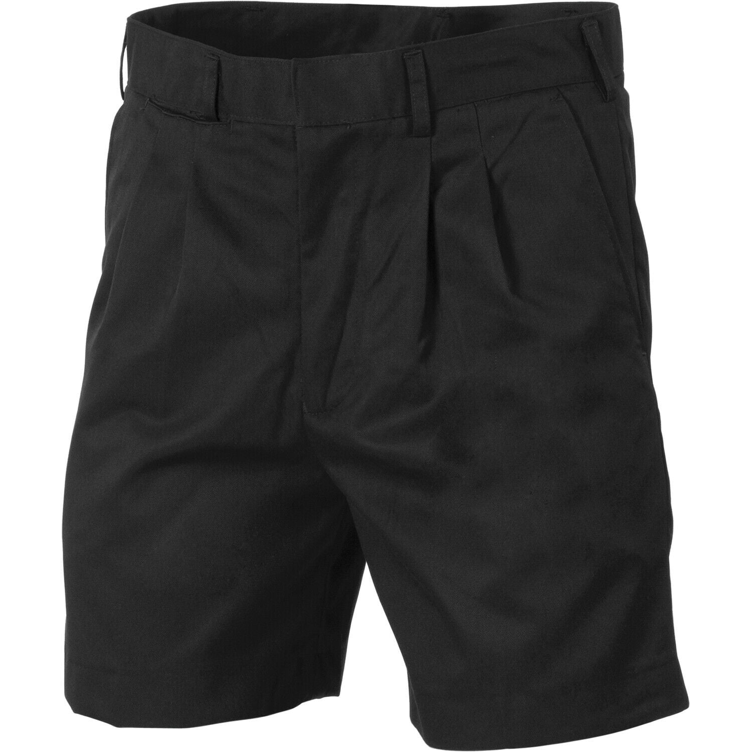 DNC Workwear Men Pleat Front Permanent Press Shorts Tough Summer Short Work 4501- Bannav S Bannav LLC 
