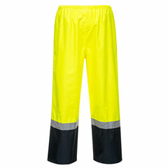 Portwest Mens Wet Weather Leisure Pants Waterproof Hi-Vis Work Reflective MP202- Bannav S Bannav LLC 