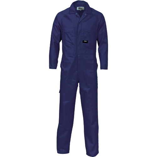 DNC Workwear Mens Polyester Lightweight Cool-Breeze Cotton Drill Coverall 3104- Bannav S Bannav LLC 