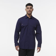 KINGGEE Mens Workcool Lightweight Workshirt Vented Breathable Shirt K14031- Bannav S Bannav LLC 