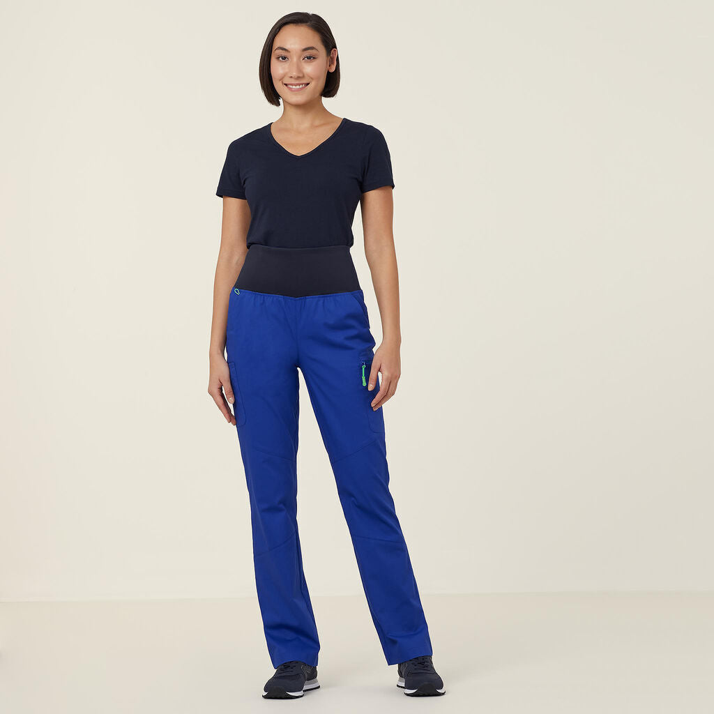 Clearance! NNT Uniform Women Next Gen Anti Bacterial Curie Scrub Pants CAT3VE- Bannav S Bannav LLC 