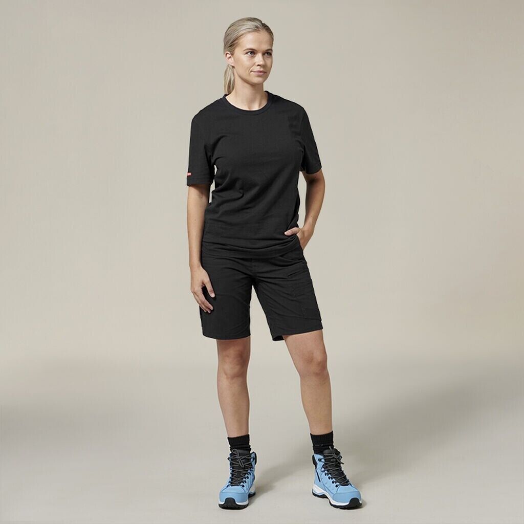 Hard Yakka 4 Pack Womens 3056 Raptor Active Fit Mid Lenght Work Short Y08228- Bannav S Bannav LLC 