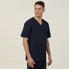 NNT  Uniform Unisex Chang Scrub Top Relaxed Fit V Neck Nurse Workwear CATRFS- Bannav S Bannav LLC 