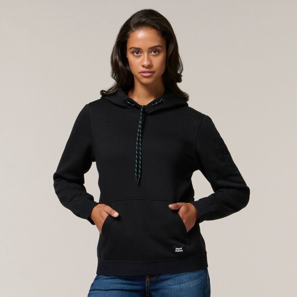 HARD YAKKA Legends Heritage Women Gladiator Hoodie Cotton Fleece Comfy Y08814- Bannav S Bannav LLC 