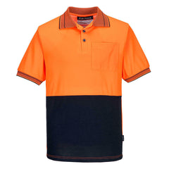 Portwest Mens Prime Mover Short Sleeve Cotton Polo Shirt Comfort Work MP210- Bannav S Bannav LLC 