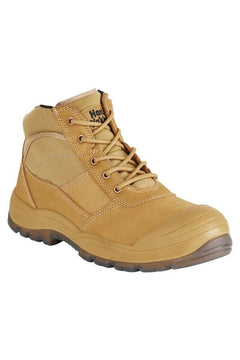 Hard Yakka Mens Utility Side Zip Safety Steel Cap Toe Work Boots Shoe Y60120- Bannav S Bannav LLC 