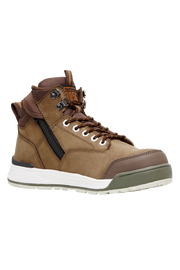 Hard Yakka Mens 3056 Lace Zip Boots Water Resistant Leather Work Safety Y60205- Bannav S Bannav LLC 