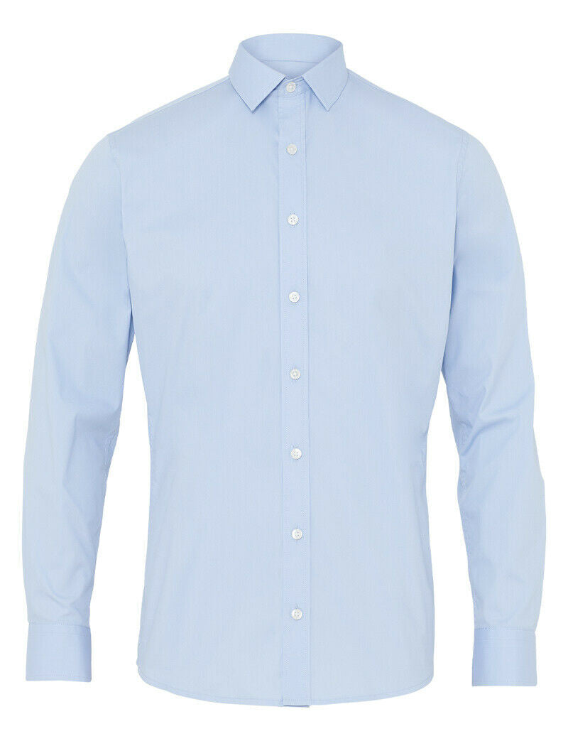 NNT Mens Business Long Sleeve Shirt Avignon Regular Fit Formal Shirts CATJDG- Bannav S Bannav LLC 