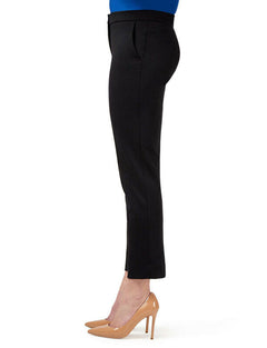 NNT Womens Ponte Knit Slim Formal Pant Slim Leg Fit Tough Business Pants CAT3KM- Bannav S Bannav LLC 