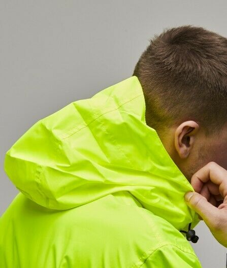 KingGee 4 in 1 Waterproof Jacket Fleece Insulated Hood Safety Hi-Vis K55300- Bannav S Bannav LLC 