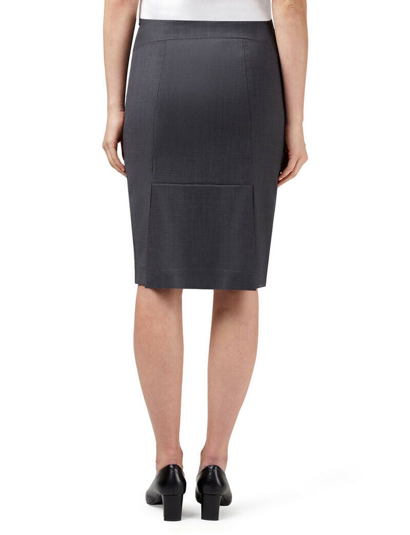 NNT Womens Business Sharkskin Detail Pencil Skirt Classic Pencil Shape CAT2N4- Bannav S Bannav LLC 