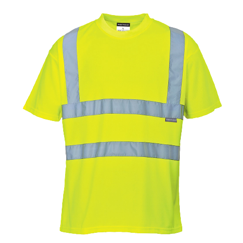 Portwest Hi-Vis T-Shirt 2 Tone Lightweight Reflective Tape Work Safety S478- Bannav S Bannav LLC 