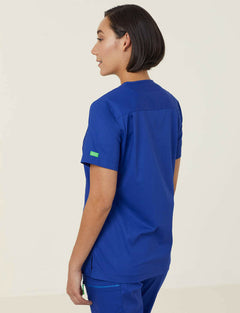 NNT Uniform Womens Next Gen Antibacterial Florence Scrub Top V Neck Nurse CATULM- Bannav S Bannav LLC 