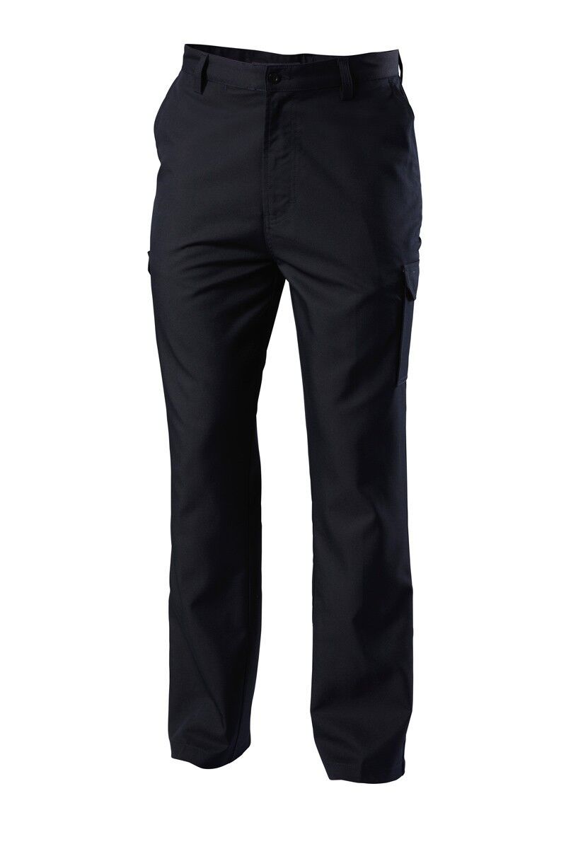 Mens Hard Yakka Cargo Workwear Pants Black Midnight Blue Safety Y02590- Bannav S Bannav LLC 