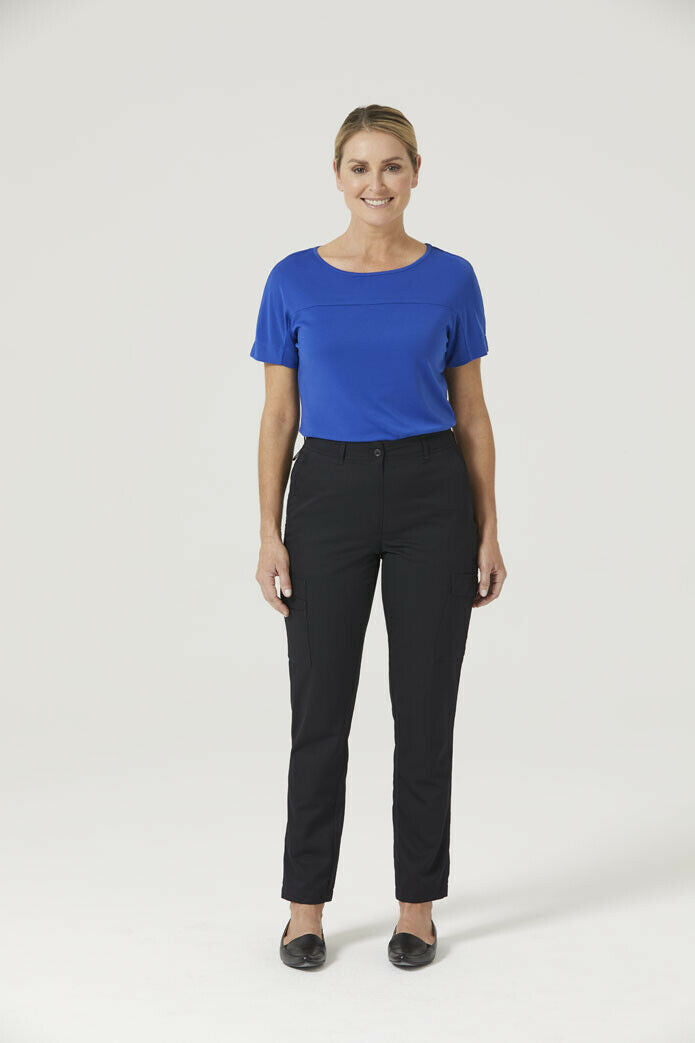 NNT Womens P/V Gaberdine Slim Leg Formal Pant Cargo Work Business Pants CAT3T7- Bannav S Bannav LLC 