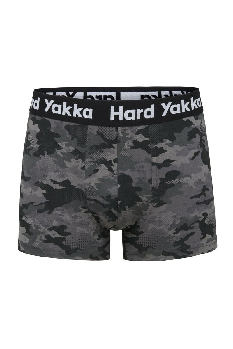 Hard Yakka Mens Cotton Trunk 5 Pack Elastic Waistband Trunks Underwear Y26578- Bannav S Bannav LLC 