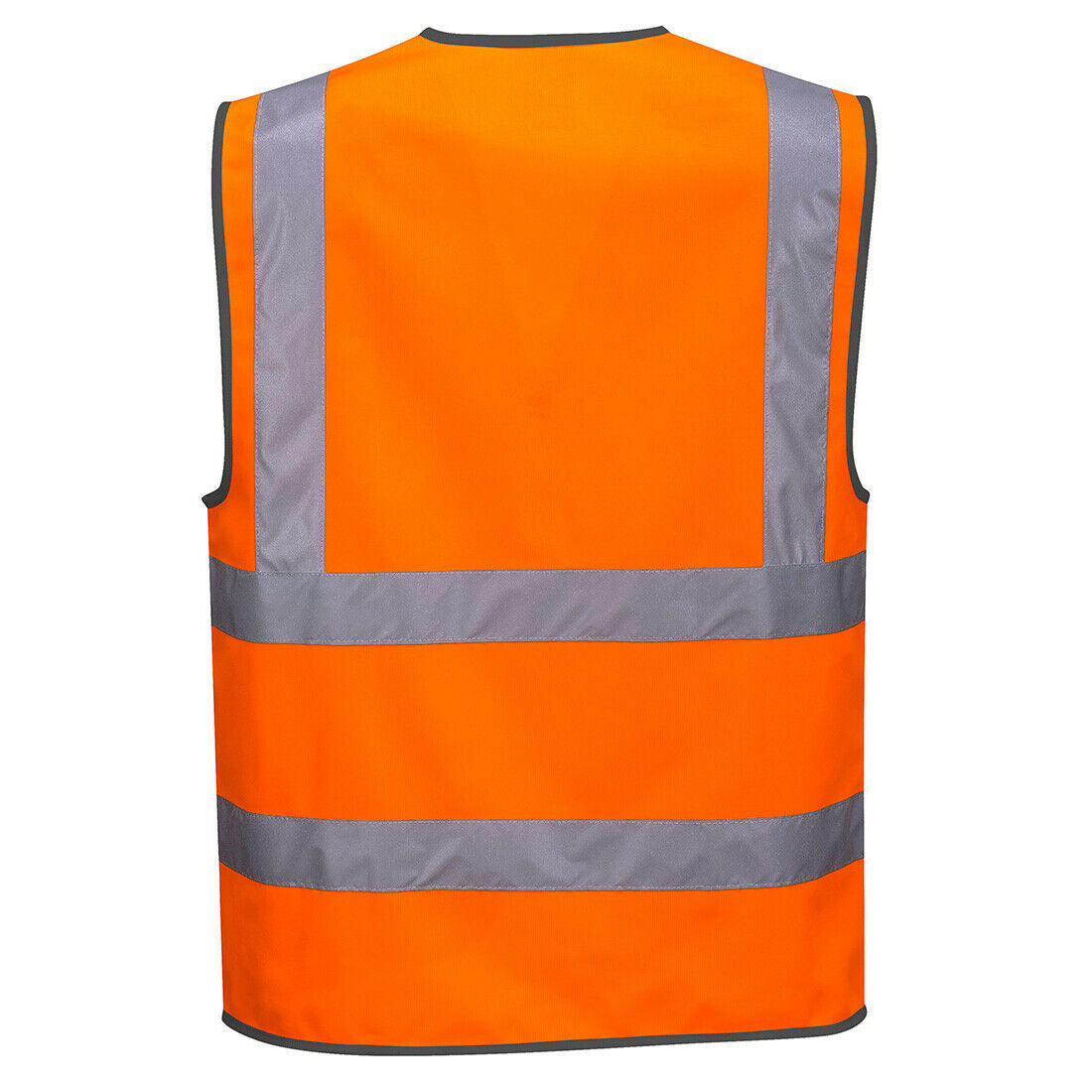 Portwest Mens Hi-Vis Zipped Band & Brace Vest Lightweight Taped Safety Work C375- Bannav S Bannav LLC 