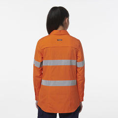 KingGee Womens Safety Workcool Maternity Reflective Two Toned Shirt K44235- Bannav S Bannav LLC 