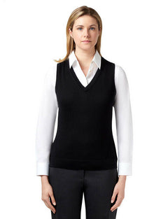 NNT Womens Pure Wool Formal Vest Classic Fit Fully Business Body Warmer CAT5AQ- Bannav S Bannav LLC 