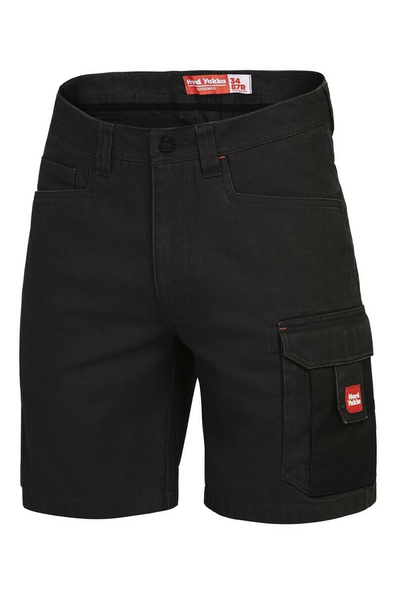 Hard Yakka Legends Shorts Cargo Cotton Work Tradie Cordura Tough Y05066- Bannav S Bannav LLC 