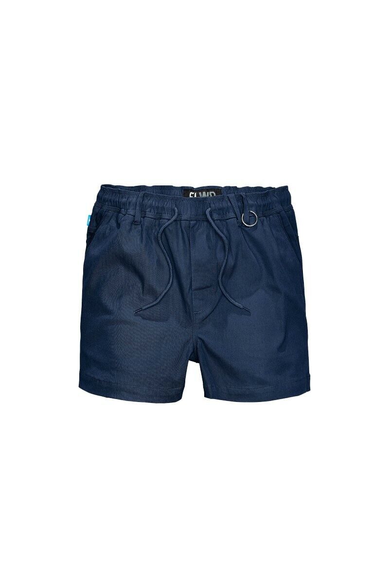 SALE Elwood Mens Elastic Basic Short Summer Stretch Comfortable Workwear EWD206- Bannav S Bannav LLC 