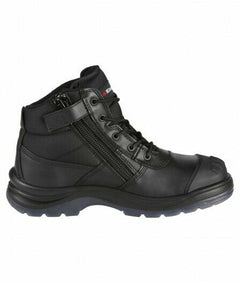 KingGee Mens Tradie Boot Breathable Leather Work Safety Water Resistant K27150- Bannav S Bannav LLC 