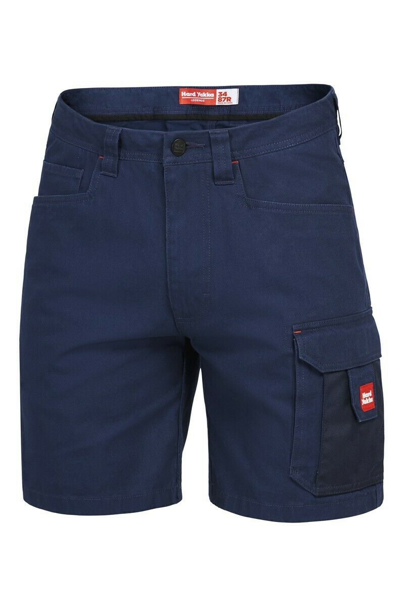 Hard Yakka Legends Shorts Cargo Cotton Work Tradie Cordura Tough Y05066- Bannav S Bannav LLC 