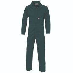 DNC Workwear Mens Cotton Drill Coverall Hi Vis Work Safety Sun Protection 3101- Bannav S Bannav LLC 