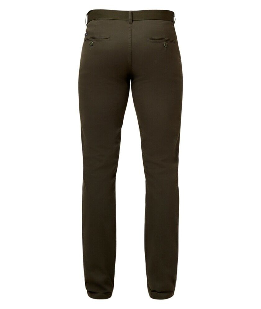 Mens NNT Uniforms Workwear Chino Pants Business Work Smart Casual Stretch CATCH6- Bannav S Bannav LLC 