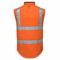 Portwest Men Hi-VisTex 100% Cotton Reversible Vest Reflective Safety Work MV278- Bannav S Bannav LLC 