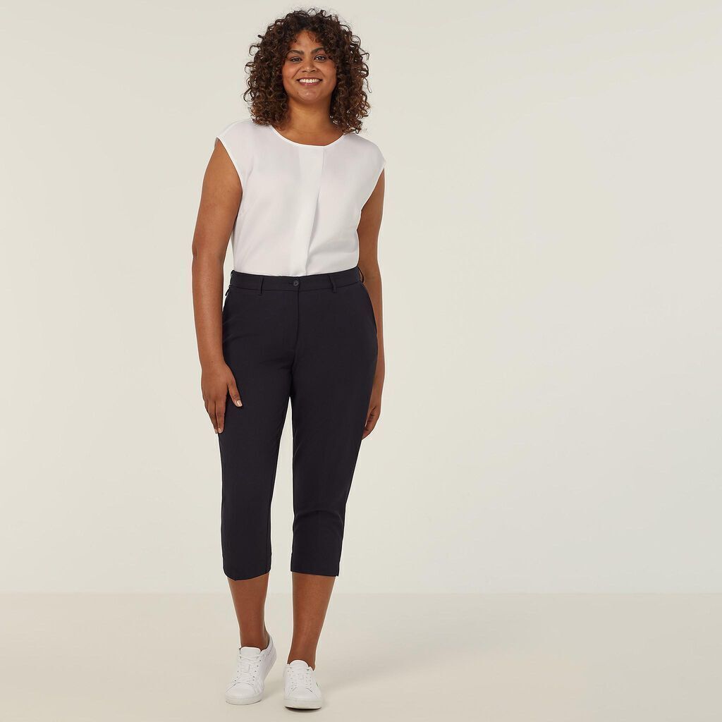 NNT Womens Helix Dry Mechanical Stretch 3/4 Length Pant Corporate Comfort CAT3T9- Bannav S Bannav LLC 