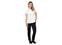 NNT Womens Formal Short Sleeve Crew Neck Tee Classic Fit Cotton Stretch CATUDM- Bannav S Bannav LLC 