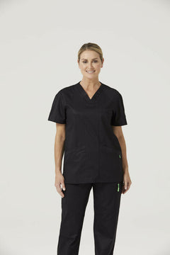 NNT Unisex Koller V Neck Scrub Top Comfortable Antibacterial Nurse Doctor CATJ2T- Bannav S Bannav LLC 