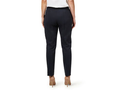 NNT Womens Ponte Knit Slim Formal Pant Slim Leg Fit Tough Business Pants CAT3KM- Bannav S Bannav LLC 