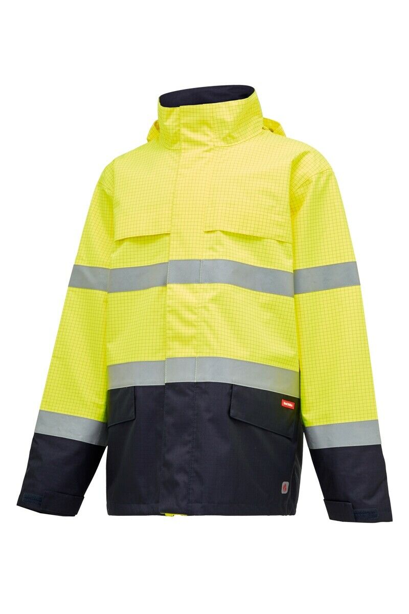Hard Yakka Mens Antistatic Water Resistant Jacket Thermal Work Safety Y06730- Bannav S Bannav LLC 