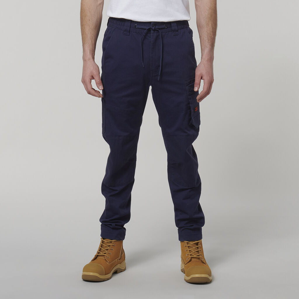Hard Yakka Mens Toughmaxx Pants Waistband  Cotton Comfortable Work Pants Y02204- Bannav S Bannav LLC 