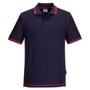 Mens Essential Two Tone Polo Shirt- Bannav S Bannav LLC 