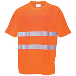 Cotton Comfort Reflective Safety T-Shirt- Bannav S Bannav LLC 